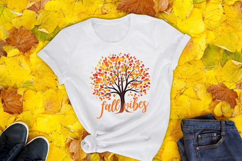Fall Vibes PNG - Fall Sublimation Design Sublimation CraftLabSVG 