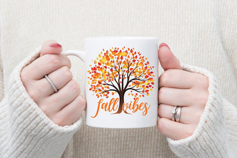 Fall Vibes PNG - Fall Sublimation Design Sublimation CraftLabSVG 