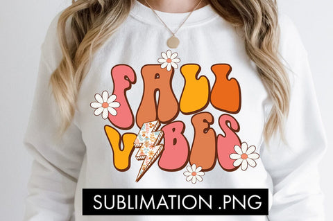 Fall Vibes PNG Sublimation Sublimation Freeling Design House 