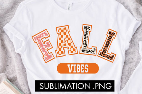 Fall Vibes PNG Sublimation Sublimation Freeling Design House 