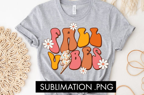 Fall Vibes PNG Sublimation Sublimation Freeling Design House 