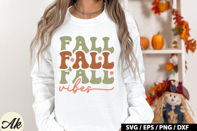 Fall vibes Retro SVG SVG akazaddesign 