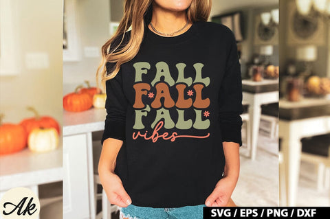 Fall vibes Retro SVG SVG akazaddesign 