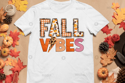 Fall vibes Sublimation Design Sublimation Regulrcrative 