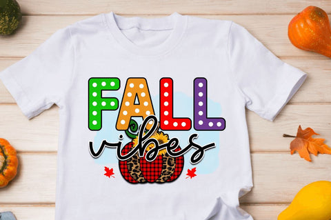 Fall vibes Sublimation PNG, Sublimation Fall Design Sublimation Regulrcrative 