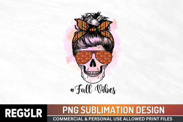 Fall vibes Sublimation PNG, Sublimation Fall Design Sublimation Regulrcrative 