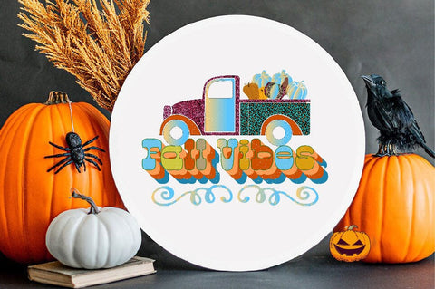 Fall Vibes Sublimation SVGArt 