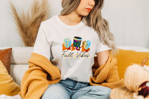 Fall Vibes Sublimation SVGArt 