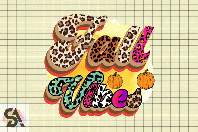 fall vibes Sublimation SVGArt 