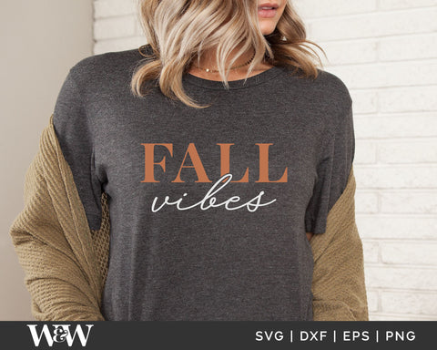 Fall Vibes SVG | Autumn SVG SVG Wood And Walt 