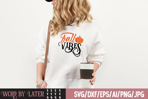Fall Vibes SVG Cut File SVG BlackCatsMedia 