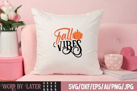 Fall Vibes SVG Cut File SVG BlackCatsMedia 