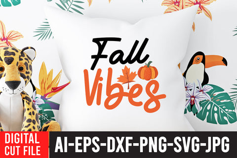 Fall Vibes SVG Design SVG BlackCatsMedia 