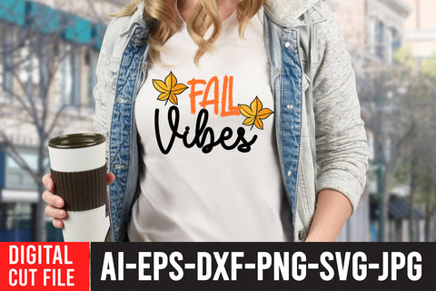 Fall Vibes SVG Design SVG BlackCatsMedia 