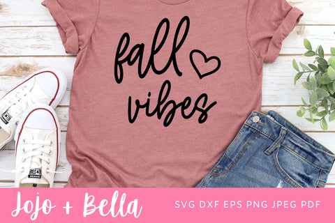 Fall Vibes SVG, Fall Leaves Svg, Fall Leaf Svg, Fall Leaves Png, Autumn Svg files for Cricut, Silhouette, Sublimation Hello Fall SVG SVG Jojo&Bella 