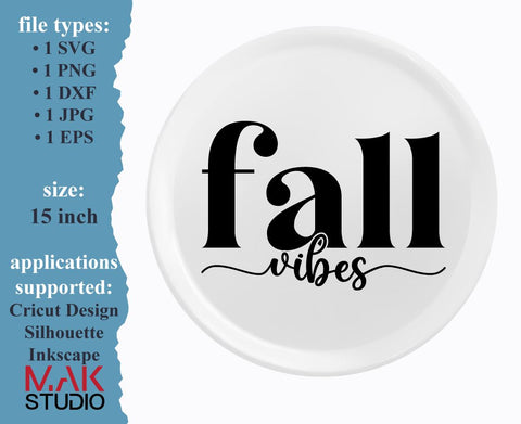 Fall vibes svg, Fall vibes svg file, Fall svg, Halloween svg SVG MAKStudion 