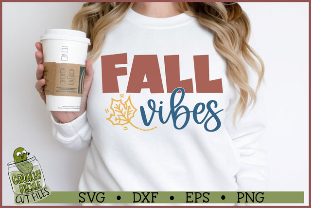 Fall Vibes SVG File SVG Crunchy Pickle 