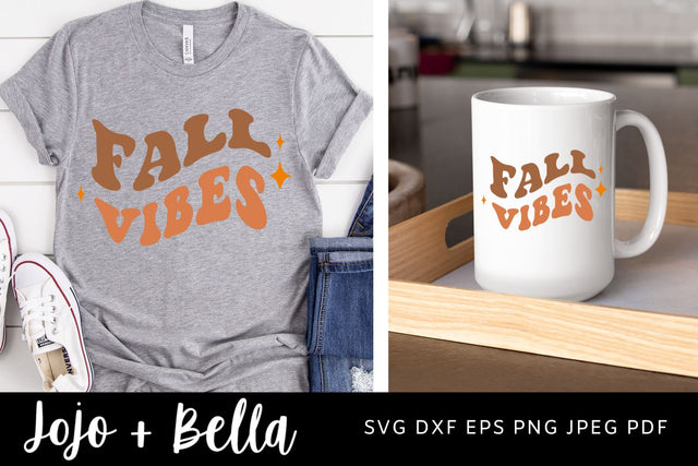 Fall Vibes SVG, Hello fall svg, Fall shirt svg, Thanksgiving shirt svg, Fall sign svg, Thanksgiving svg for shirts, Kids thanksgiving svg, digital download, svg file for Cricut, silhouette and sublimation SVG Jojo&Bella 