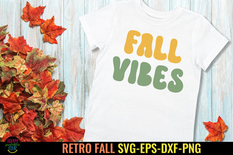 Fall Vibes SVG I Retro Fall SVG I Autumn SVG I Groovy Fall SVG Happy Printables Club 
