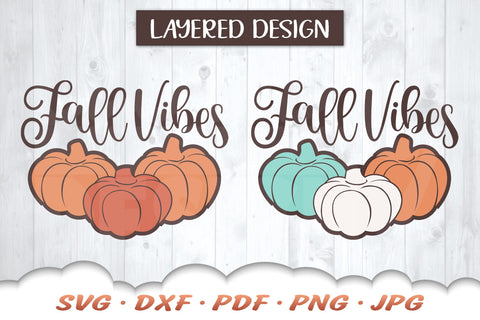 Fall Vibes SVG | Pumpkin SVG SVG Cloud9Design 