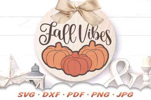 Fall Vibes SVG | Pumpkin SVG SVG Cloud9Design 