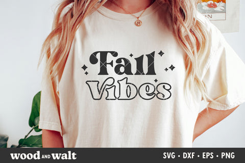 Fall Vibes SVG | Retro Fall SVG SVG Wood And Walt 
