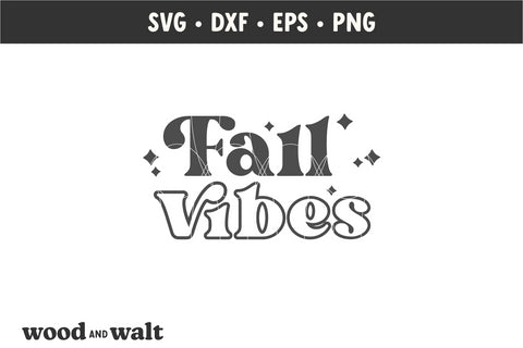 Fall Vibes SVG | Retro Fall SVG SVG Wood And Walt 