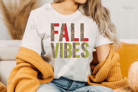 Fall Vibes SVG Sublimation Regulrcrative 