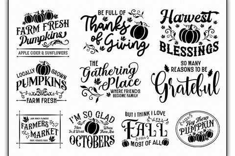 Fall Vintage Sign SVG Bundle, Retro Sign SVG Shetara Begum 
