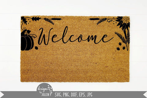 Fall Welcome SVG Designs by Jolein 