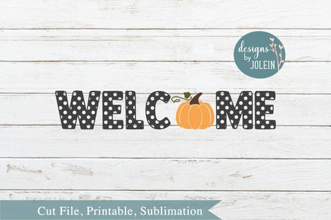 Fall Welcome SVG Designs by Jolein 