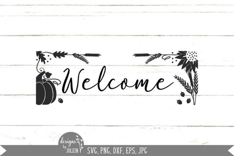 Fall Welcome SVG Designs by Jolein 