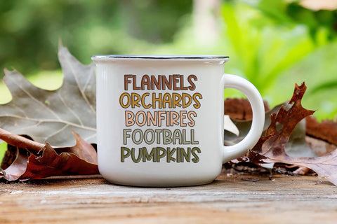 Fall Words SVG, Fall PNG, Autumn Tshirt Design SVG Designing Digitals 