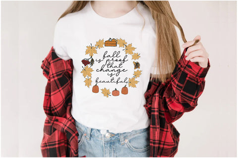 Fall Wreath Quote Sublimation Sublimation Jagonath Roy 