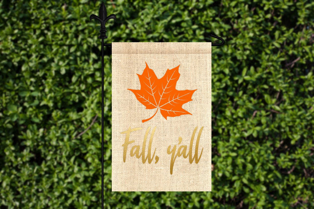 Fall Y'all Leaf SVG Designed by Geeks 