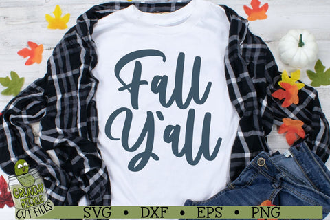 Fall Y'all SVG File SVG Crunchy Pickle 