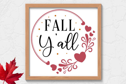 Fall y'all SVG SVG Regulrcrative 