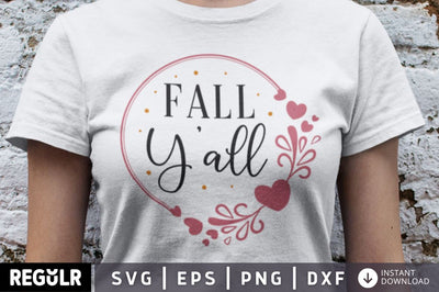 Fall y'all SVG SVG Regulrcrative 