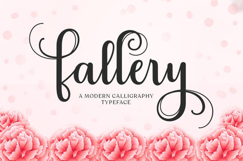 Fallery Script Font Zane Studio55 