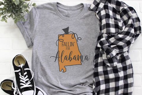Fallin' For Alabama SVG Morgan Day Designs 
