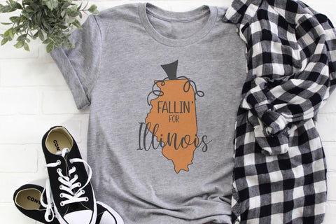 Fallin' For Illinois SVG Morgan Day Designs 