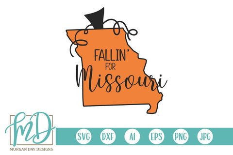 Fallin' For Missouri SVG Morgan Day Designs 