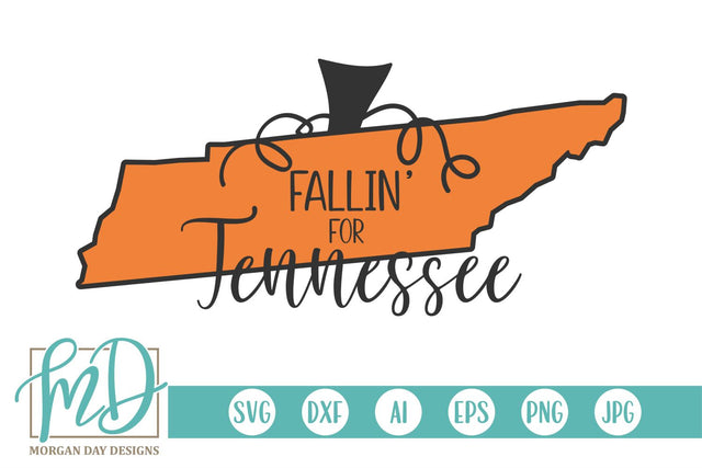 Fallin' For Tennessee SVG Morgan Day Designs 