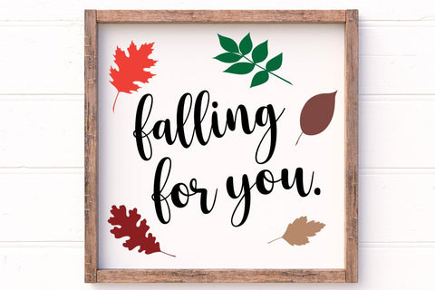Falling For You - Autumn SVG SVG So Fontsy Design Shop 