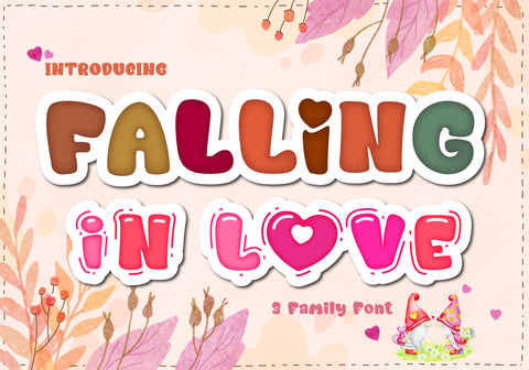 Falling in Love Font BB Digital Arts 