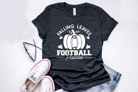 Falling Leaves Football Please - Football SVG SVG CraftLabSVG 
