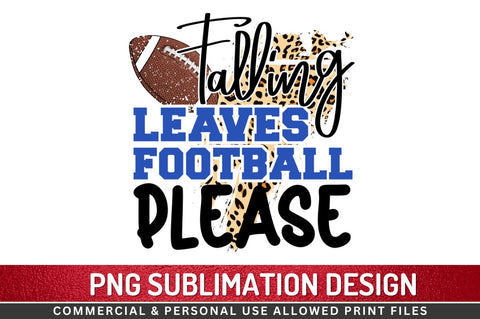Falling leaves football please Sublimation PNG Sublimation Regulrcrative 