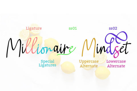 Falling Lemon Font Madatype Studio 