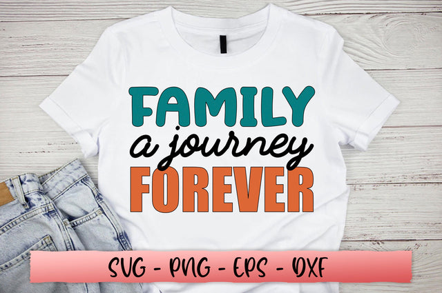 Family a journey forever SVG SVG Shetara Begum 