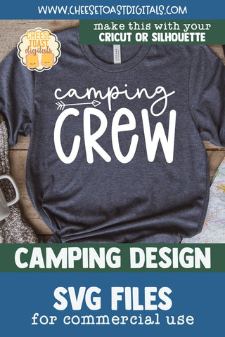 Family Camp SVG | Camping Crew SVG Cheese Toast Digitals 